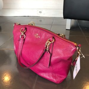 Coach Pebbled Leather Crossbody